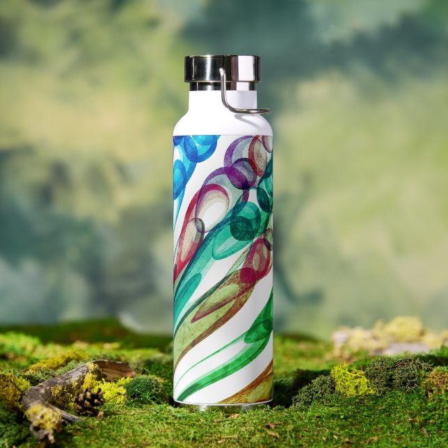 Pulled Bubble Fun / Greenleaf / Water Bottle (Outdoor)