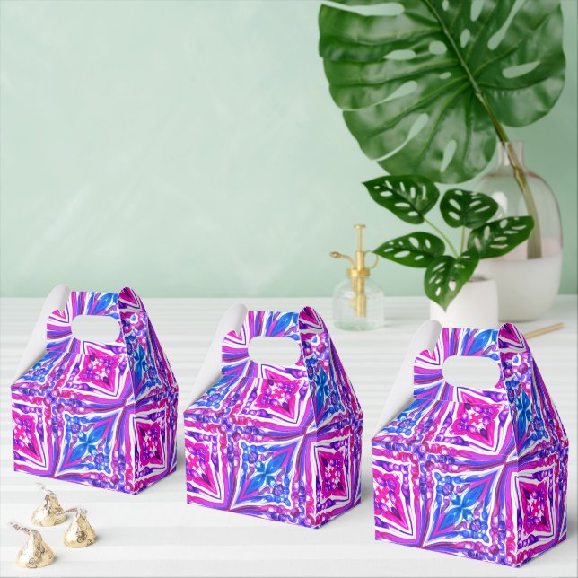 Pulled Bubble Fun / Miami / Mirror Twist / Favor Box (Multiple)