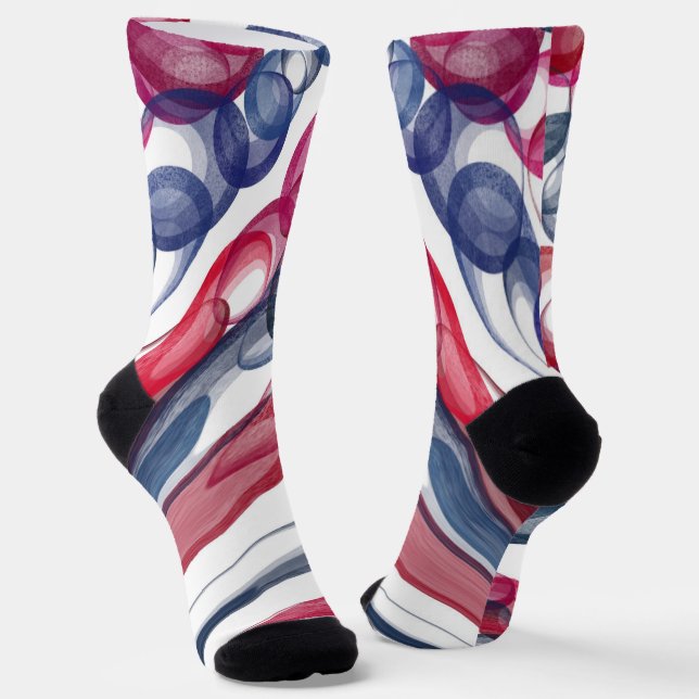 Pulled Bubble Fun / Original /  Socks (Angled)
