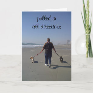 PULLED IN ALL DIRECTIONS-WHAT TO SAY ON BIRTHDAY THANK YOU CARD