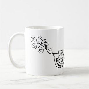 Pulled up guy coffee mug