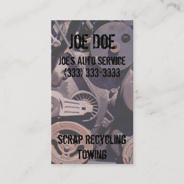 Pulleys Business Card (Front)