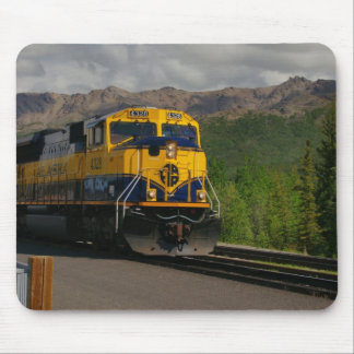 Pulling into Denali Mouse Pad