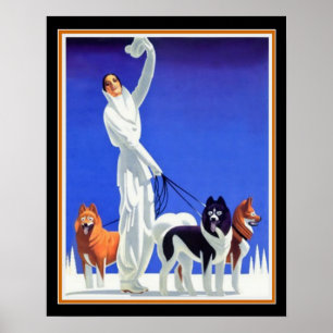 Pullman Art Deco Ad (1930s) 16x20 Poster