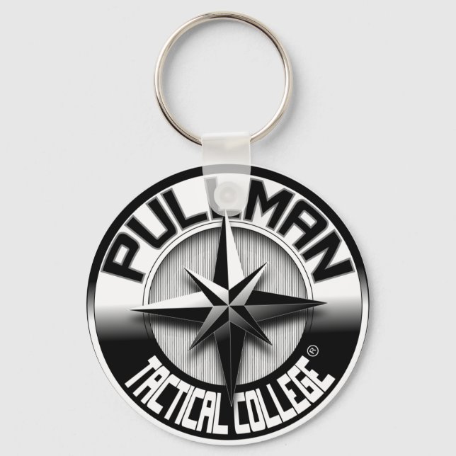 Pullman Tactical College_logo Keychain (Front)
