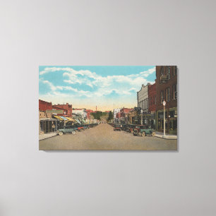 Pullman, WAView of Main StreetPullman, WA Canvas Print