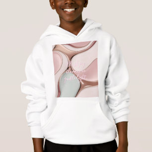 Pullover à capuche pour enfants avec graphique sty