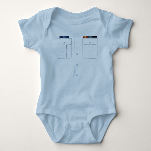 Pullover de bébé de chemise de Trop de la garde (Devant)