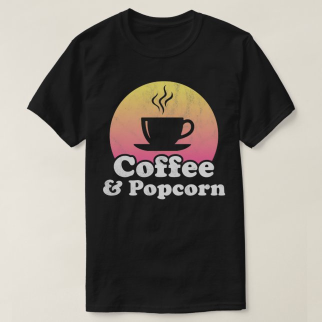 Pullover de café et de maïs soufflé (Design devant)