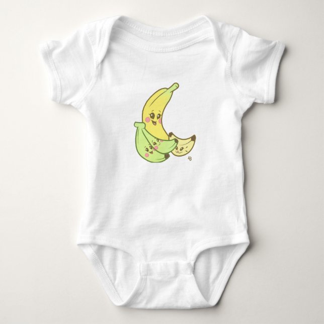 Pullover de famille de banane de bébé (Devant)