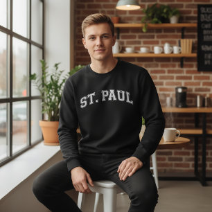 Pullover de l'Université ST. PAUL dans le style am