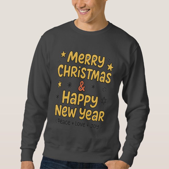 Pullover de Noël et cadeau de Nouvel An (Devant)