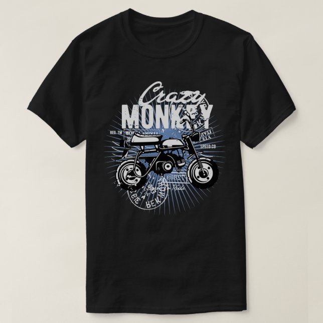 Pullover de singe fou (Design devant)