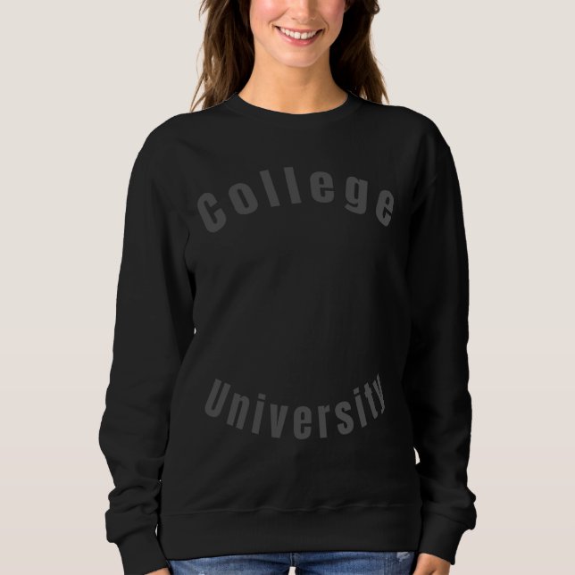 Pullover d'université - Femme (Devant)