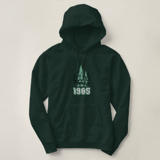 Pullover Forest Rétro | Esthétique de la Nature Vi