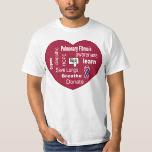 Pulmonary Fibrosis Awareness T-shirt