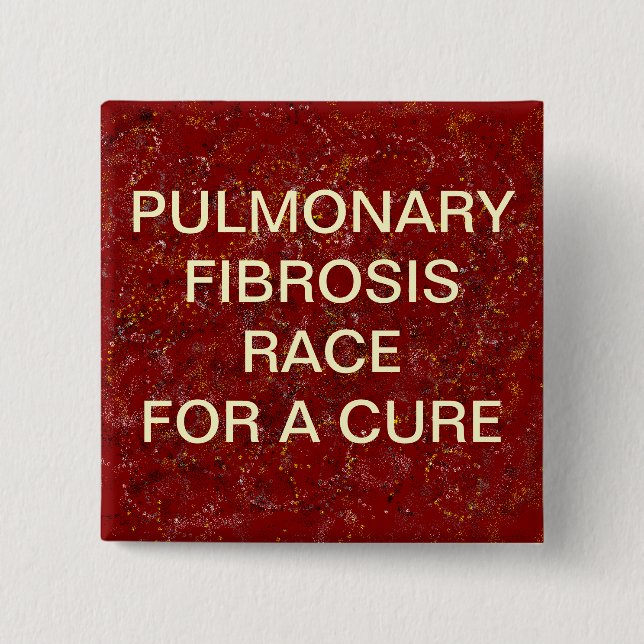 PULMONARY FIBROSIS BUTTON (Front)