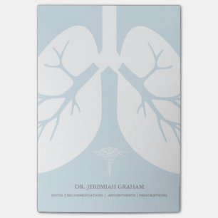 Pulmonologist Personalized Name Post-it Notes