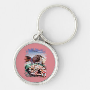 Pulpo a la gallega/Polbo á feira/Galician octopus Keychain