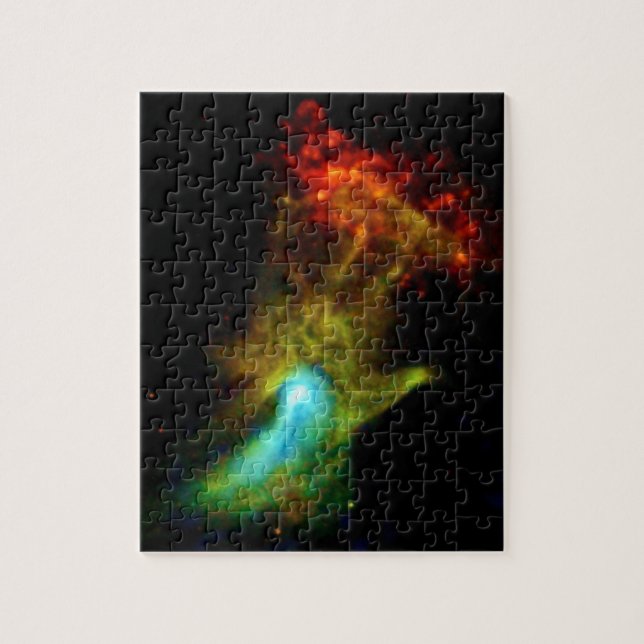 Pulsar B1509 - Hand of God X-Ray Nebula NASA Photo Jigsaw Puzzle (Vertical)