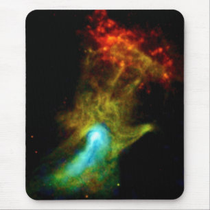 Pulsar B1509 - Hand of God X-Ray Nebula NASA Photo Mouse Pad