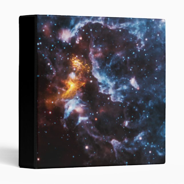 Pulsar Neutron Star Galaxy Image Binder (Front/Spine)