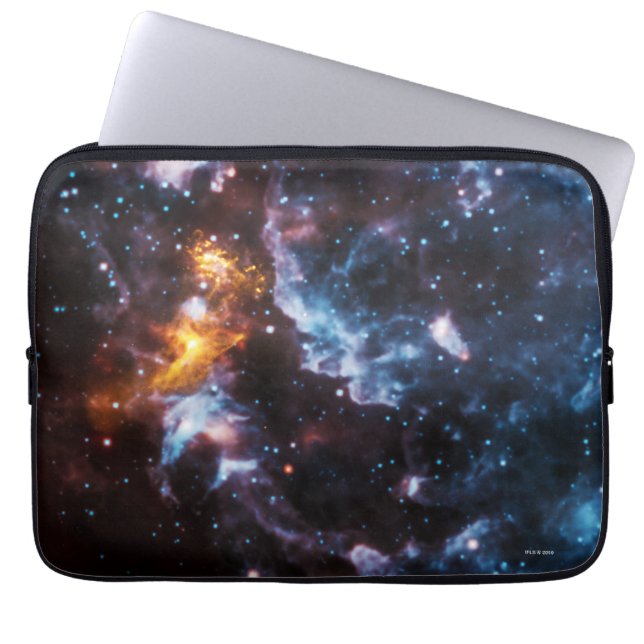 Pulsar Neutron Star Galaxy Image Laptop Sleeve (Front)