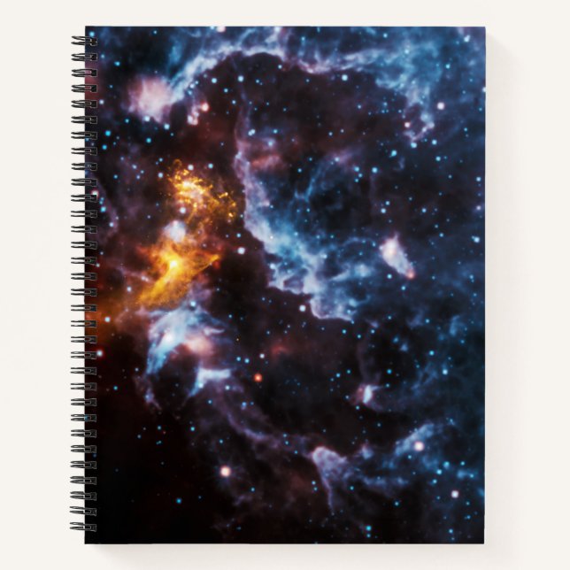 Pulsar Neutron Star Galaxy Image Notebook (Front)