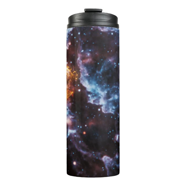 Pulsar Neutron Star Galaxy Image Thermal Tumbler (Front)