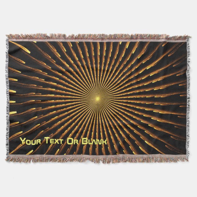 Pulsar Throw Blanket (Front)
