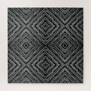 Pulsating Rhythm Modern Abstract Art Illustration  Jigsaw Puzzle