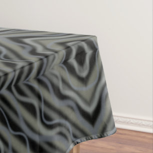 Pulsating Rhythm Modern Abstract Art Illustration  Tablecloth
