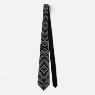 Pulsating Rhythm Modern Abstract Art Illustration  Tie