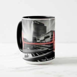 Pulse of Life: Where Medicine Meets Heartbeat Mug