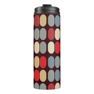 “Pulse Pillars” Thermal Tumbler