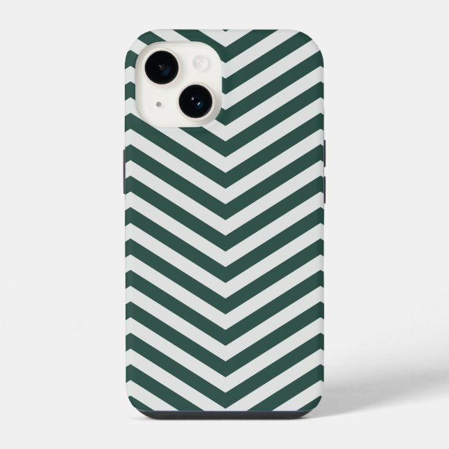 Pulse Point Forest & Fog iPhone Case (Back)