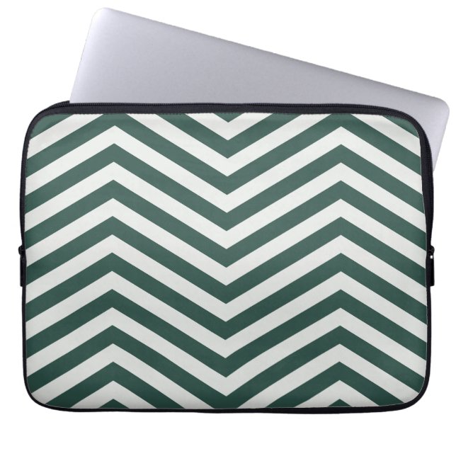Pulse Point Forest & Fog Laptop Sleeve (Front)