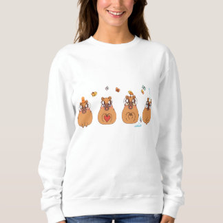 Pulse-Pounding Capybara Sweatshirt