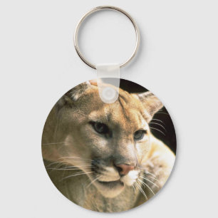 Puma Head Keychain