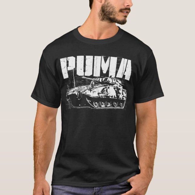 Puma (IFV) Men's Basic Dark T-Shirt (Front)