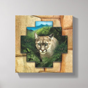 Puma - Toile de fond enroulée