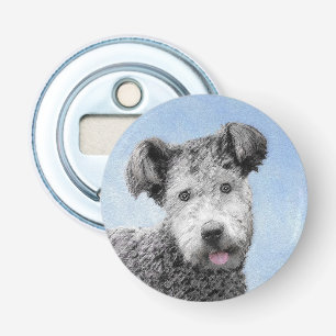 Pumi Painting - Cute Original Dog Art Bottle Opener