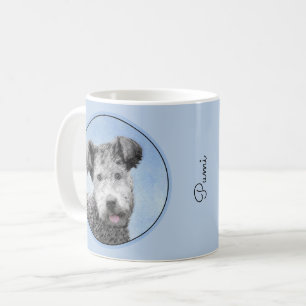 Pumi Painting - Cute Original Dog Art Coffee Mug