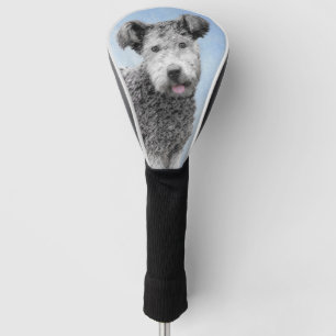 Pumi Painting - Cute Original Dog Art Golf Head Cover