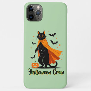 Pumkin Black Cat Halloween  iPhone 11 Pro Max Case