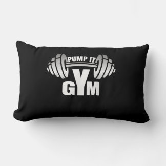 Pump It Ness Gym Sport Motivation Men Women Kid Lumbar Pillow