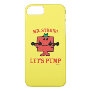 Pumping Iron With Mr. Strong Case-Mate iPhone Case