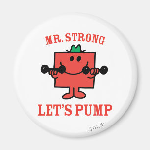 Pumping Iron With Mr. Strong Magnet