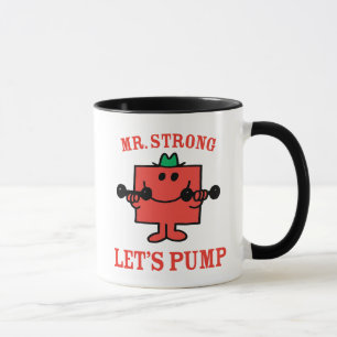 Pumping Iron With Mr. Strong Mug