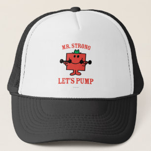 Pumping Iron With Mr. Strong Trucker Hat